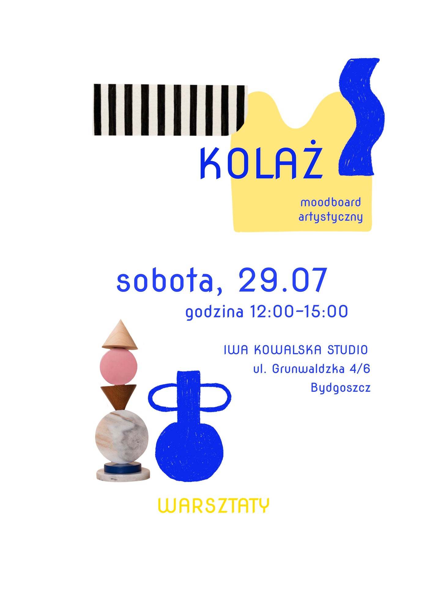 Warsztaty kolażu - 5.08.2023